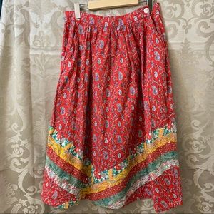 Vintage Liberty of London Patchwork Skirt